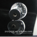 boule de cristal de haute qualité bulles verre poignée boutons push pull pour commode, armoire, tiroir et armoire